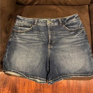 Denver Hayes Dark Blue Jean Shorts
